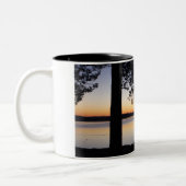 Tasse 2 Couleurs Lever du soleil dans le Tennessee (Gauche)