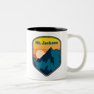 Tasse 2 Couleurs Lever du soleil sur Mt. Jackson New Hampshire