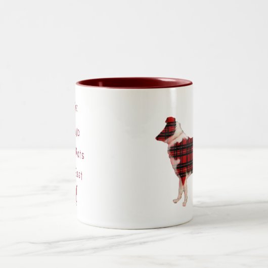 Tasse 2 Couleurs Levez-vous, Chasse les rats (Centre)