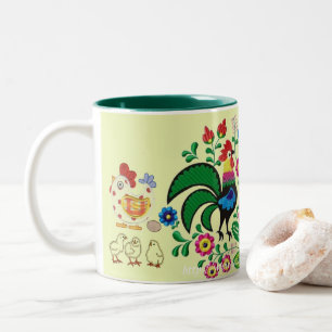Tasse 2 Couleurs "Lèvres de poulet"