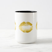 Tasse 2 Couleurs Lèvres d'or #2 (Centre)