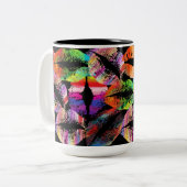 Tasse 2 Couleurs Lèvres élégantes #32 (Devant gauche)