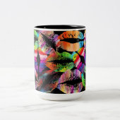 Tasse 2 Couleurs Lèvres élégantes #32 (Centre)