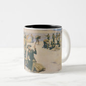 Tasse 2 Couleurs Lewis et Clark chez le fleuve Columbia (Devant droit)