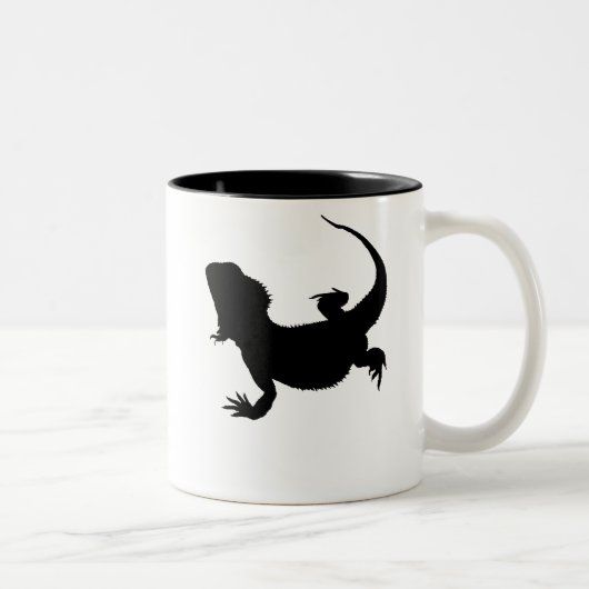 Tasse 2 Couleurs Lézard paresseux (Droit)