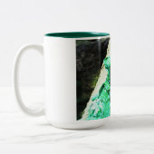 Tasse 2 Couleurs Lézard vert de basilic (Gauche)