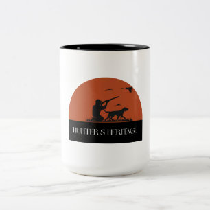 Tasse 2 Couleurs L'héritage de chasse de Hunter