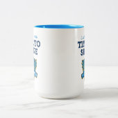 Tasse 2 Couleurs L'heure de briller pour FVHS (Centre)