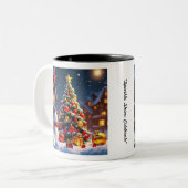 Tasse 2 Couleurs "L'hivernage chaud" (Devant gauche)
