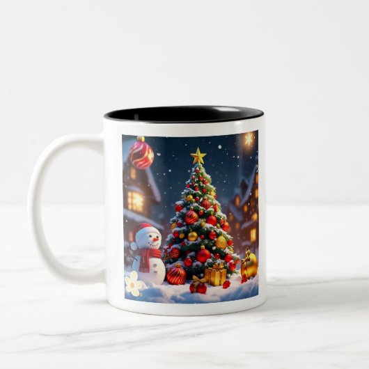 Tasse 2 Couleurs "L'hivernage chaud" (Gauche)