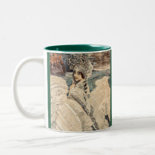 Tasse 2 Couleurs L'horloge princesse cygne