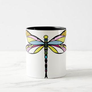 Tasse 2 Couleurs libellule