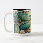 Tasse 2 Couleurs libellule (Gauche)