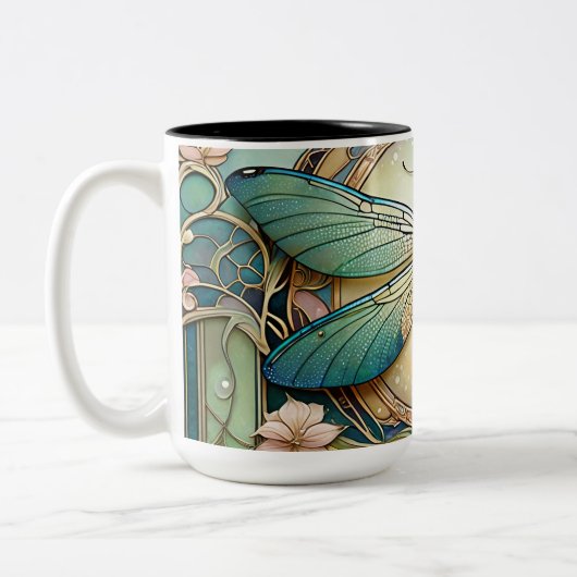 Tasse 2 Couleurs libellule (Gauche)