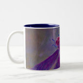 Tasse 2 Couleurs Libellule astrale de postluminescence (Gauche)