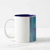 Tasse 2 Couleurs Libellule d'écumoire de ciel (Gauche)