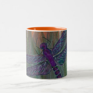 Tasse 2 Couleurs Libellule lumineuse de vent