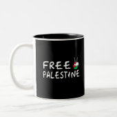 Tasse 2 Couleurs Libérer la Palestine (Gauche)