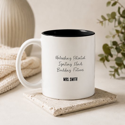 Tasse 2 Couleurs Libérer le potentiel, enflammer les esprits