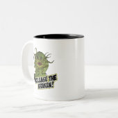 Tasse 2 Couleurs libérez le kraken (Devant gauche)