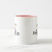 Tasse 2 Couleurs Libérez les étreintes (Centre)