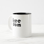 Tasse 2 Couleurs liberté (Devant gauche)