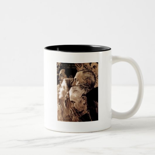 Tasse 2 Couleurs Liberté de culte (Droit)