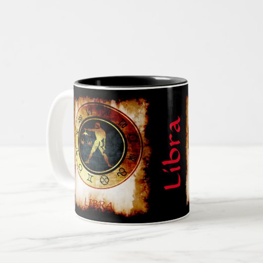 Tasse 2 Couleurs Libra (Devant gauche)