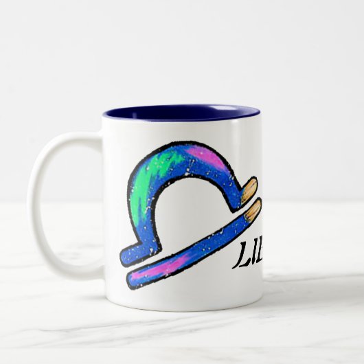TASSE 2 COULEURS LIBRA.ZIQPU (Gauche)