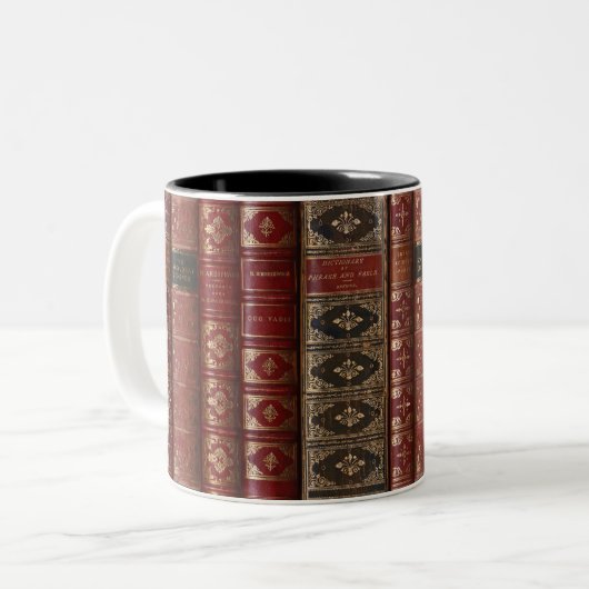 Tasse 2 Couleurs Libraire de Old Book (Devant gauche)