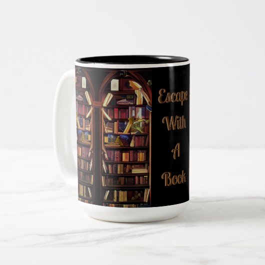 Tasse 2 Couleurs Librairie de livres (Devant gauche)