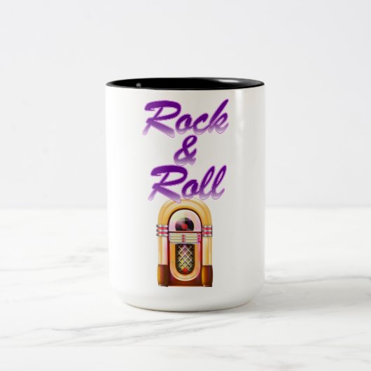 Tasse 2 Couleurs Librairie Rock and Roll (Centre)