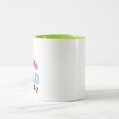 Tasse 2 Couleurs Librarian Librarian Cute Reading Cadeau (Centre)