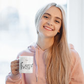 Tasse 2 Couleurs Libre comme un oiseau personnalisable