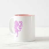 Tasse 2 Couleurs Licorne étoilée (Devant gauche)
