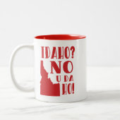 Tasse 2 Couleurs L'Idaho, non, vous le DA ho (Gauche)