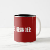 Tasse 2 Couleurs Lien de chaîne de broyeur de gravier (Devant droit)