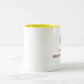 Tasse 2 Couleurs Lien. Lien moléculaire (Centre)