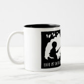 Tasse 2 Couleurs Life Is Better By The Campfire (Gauche)