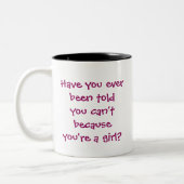 Tasse 2 Couleurs Lifter de poids (Blonde) (Gauche)