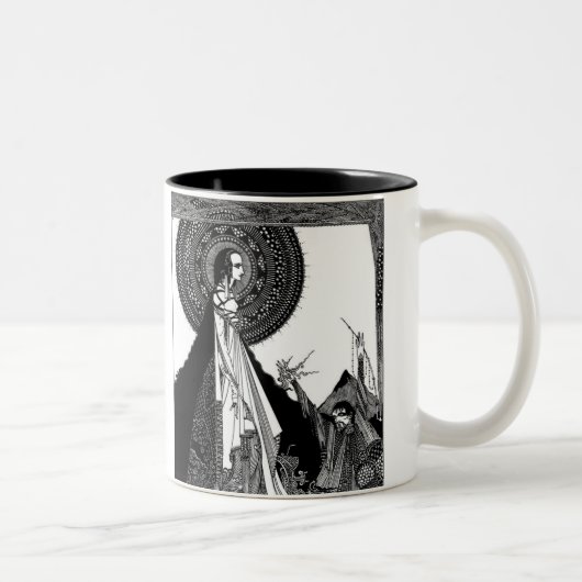 Tasse 2 Couleurs Ligeia d'Edgar Allan Poe (Droit)