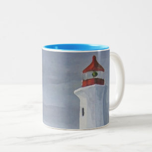 Tasse 2 Couleurs Lighthouse blue iphone