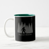 Ligne d'arbre de croyant de Bigfoot