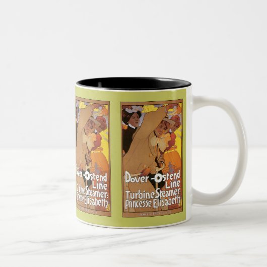 Tasse 2 Couleurs Ligne Dover-Ostende (Droit)