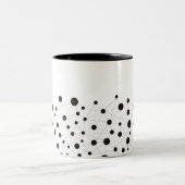 Tasse 2 Couleurs Lignes et points (Centre)