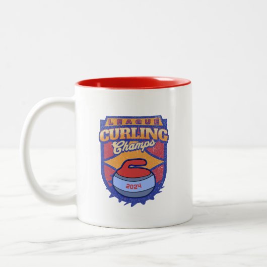 Tasse 2 Couleurs Ligue de curling (Gauche)