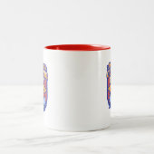Tasse 2 Couleurs Ligue de curling (Centre)