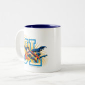 Tasse 2 Couleurs Ligue de Justice (Devant gauche)