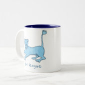 Tasse 2 Couleurs Ligue de lion (Devant gauche)