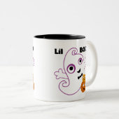 Tasse 2 Couleurs Lil BOO Halloween (Devant droit)